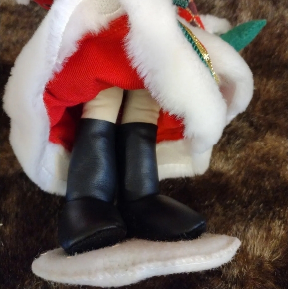 Annalee Mrs. Claus Christmas Holiday Mobilitee 9.5" Doll 2007 - Picture 5 of 9